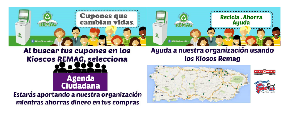 Colabora con Agenda Ciudadana al reciclar en los Kioscos REMAG
