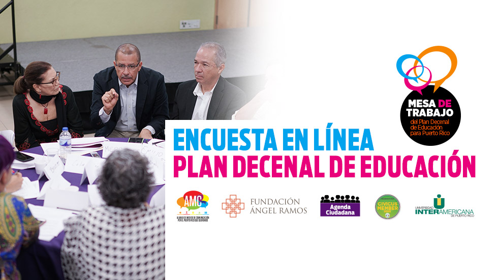 Encuesta en línea Plan Decenal de Educación